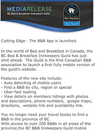 Cutting Edge - Mobile B&B App