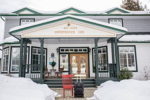 The Red Chair checks in at Courthouse Inn Revelstoke