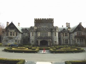 Red at Hatley Castle and Gardens